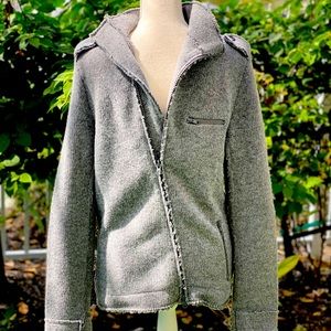 Men’s Wool Zip Sweater